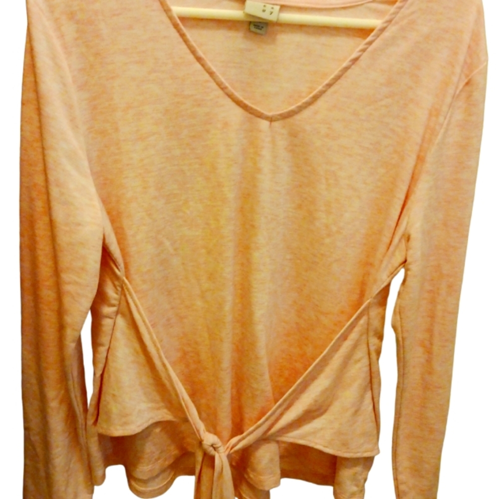 #11 AND EAWY WOMEN SZ L BLOUSE /TEE LONG-SLEEVE